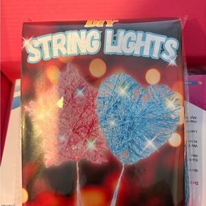 DIY String Lights Kit - Pink and Blue